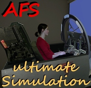 3D flight simulator in German